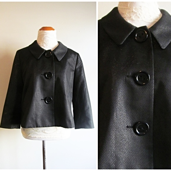 black short blazer jackets